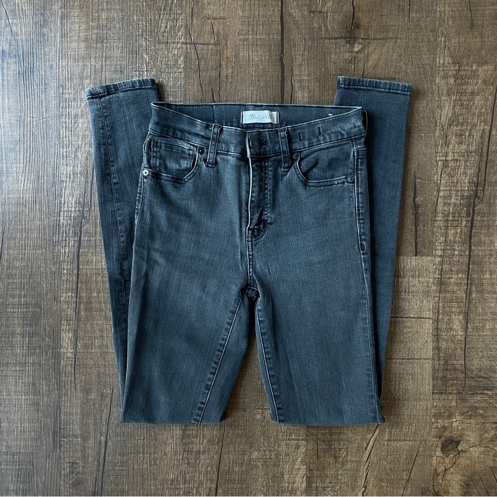 Madewell Charcoal Denim Jeans